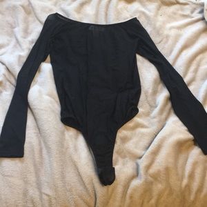 Black Sheer Onesie